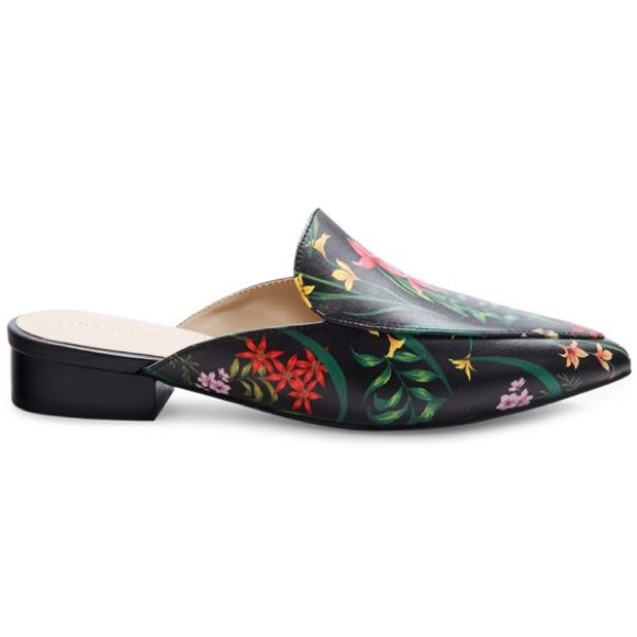 Cole Haan Piper Floral Leather Mules - Picture 2 of 7